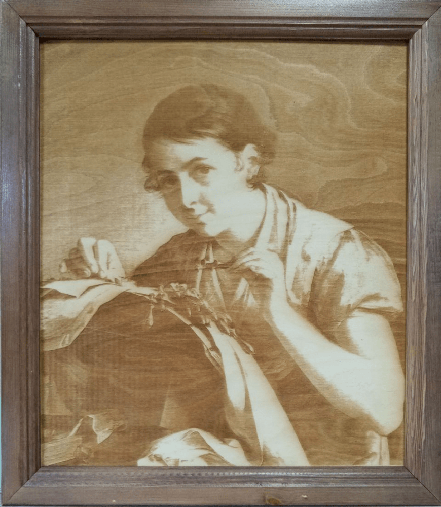 Картина "Кружевница"