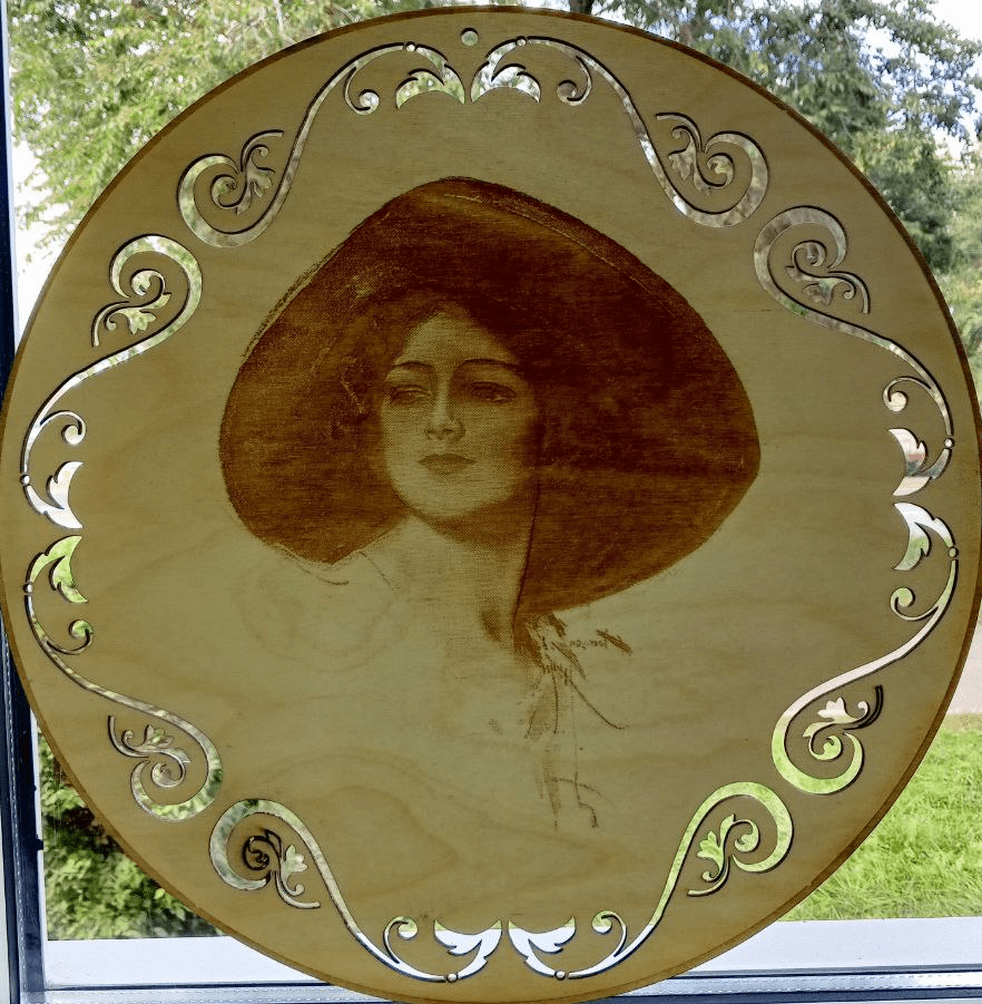 Картина "Все дело в шляпке"