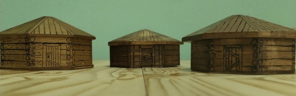 Сувенирная шкатулка "Юрта"