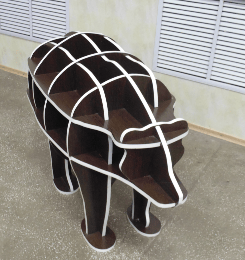 Эксклюзивная полочка "Сибирский медведь"